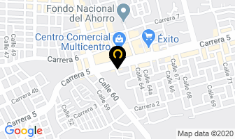 Mapa de La feria escolar en Ibagué