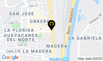 Mapa de La Fondita en Bello