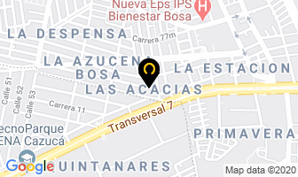 Mapa de La Fontana en Bogotá D.C
