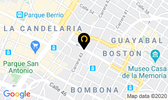 Mapa de La Fragance en Medellín