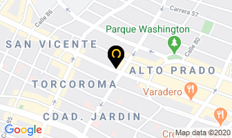 Mapa de La Gelatería en Barranquilla