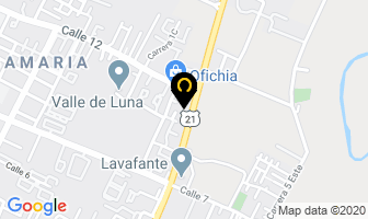 Mapa de La Goleta en Chía