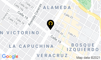Mapa de La Gran 19 en Bogotá D.C