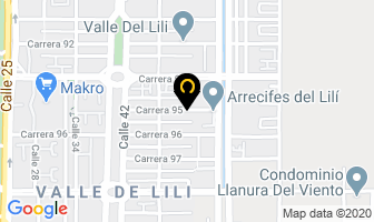 Mapa de La Gran Bodega en Cali