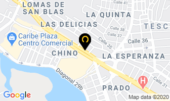 Mapa de La Gran Bodega en Cartagena
