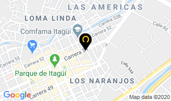 Mapa de La Gran Colombia en Itaguí