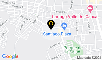 Mapa de La Gran Parrillada en Cartago