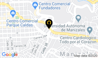 Mapa de La Gran Vía Hostal en Manizales