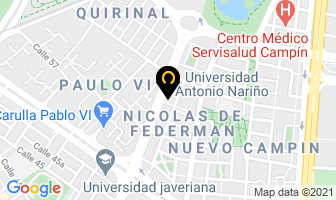 Mapa de La Guia Del Conductor en Bogotá D.C