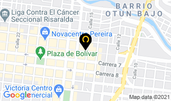 Mapa de La Hebilla en Pereira