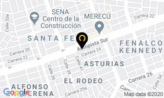 Mapa de La Hora Loca Play en Cali