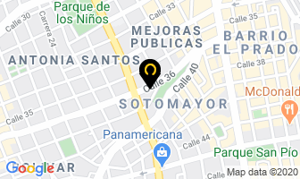 Mapa de La Huerta en Bucaramanga