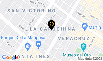 Mapa de La Informadora en Bogotá D.C