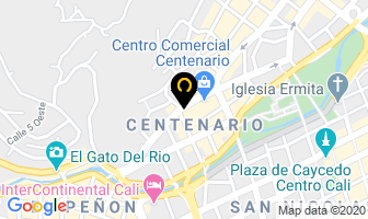 Mapa de La Inmobiliaria Sandra C Angarita en Cali