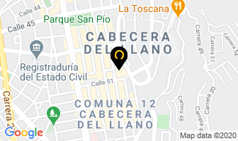 Mapa de La Isla De Los Perfumes en Bucaramanga
