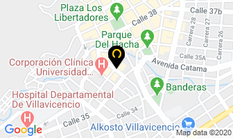 Mapa de La Joropera en Villavicencio
