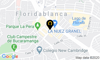 Mapa de La Kosmetikera en Floridablanca
