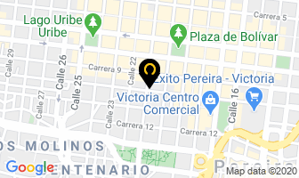 Mapa de La Licuadora en Pereira