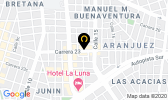 Mapa de La Llave De La Vida en Cali