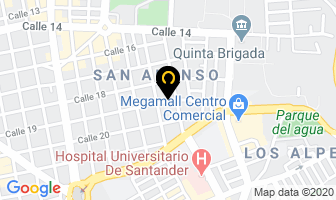 Mapa de La Loca Hora Loca en Bucaramanga