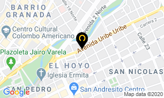 Mapa de La Manguera Casa Del Acople en Cali