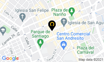 Mapa de La Mansión Del Mueble en Pasto