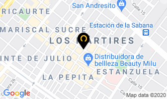 Mapa de La Mantelería en Bogotá D.C