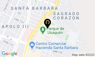 Mapa de La Mar Cebichería en Bogotá D.C