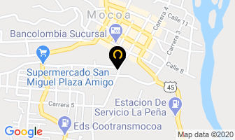 Mapa de La Mecateria Del Barrio en Mocoa