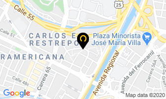 Mapa de La Mesa De Los Amigos en Medellín