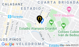 Mapa de La Metáfora en Medellín