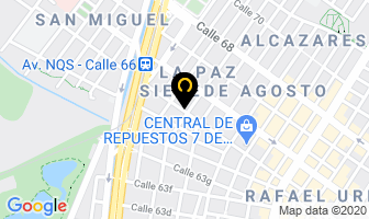 Mapa de La Miscelania De Los Renault en Bogotá D.C