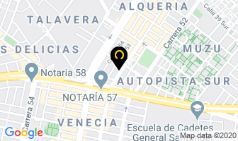 Mapa de La Moda Textil en Bogotá D.C