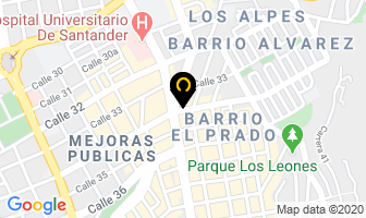 Mapa de La Muela en Bucaramanga