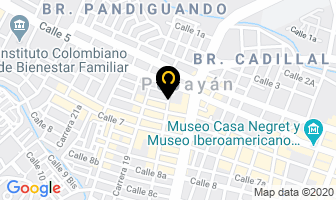 Mapa de La Mundial De Carnes en Popayán