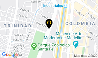 Mapa de La Noche en Medellín
