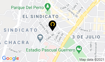 Mapa de La Nueva Empresa en Cali