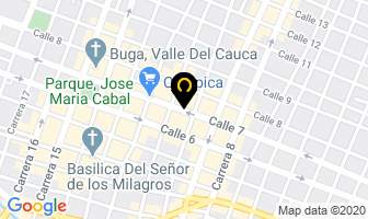 Mapa de La Nueva Regalia en Guadalajara de Buga