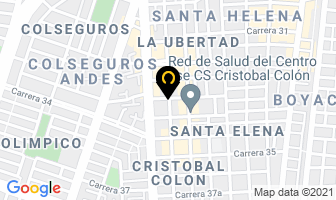 Mapa de La Oficina en Cali