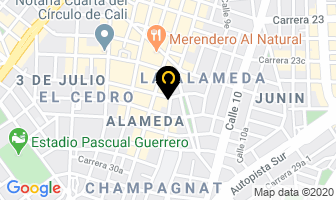 Mapa de La Original Lavandería en Cali