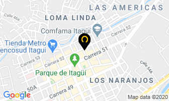 Mapa de La Pañalera De Samuel en Itaguí