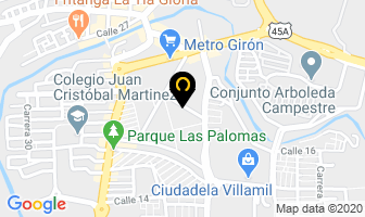 Mapa de La Parada De Los Harlistas en Girón