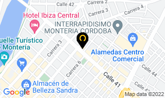 Mapa de La Parrilla Del Sinu en Montería