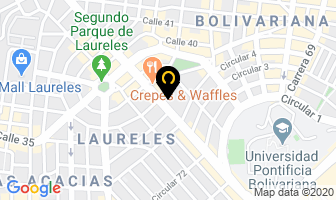 Mapa de La  Pastizzería en Medellín