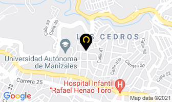 Mapa de La Patria en Manizales