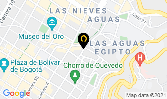 Mapa de La Peluquería en Bogotá D.C