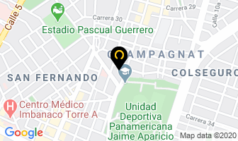 Mapa de La Peluqueria en Cali