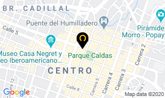 Mapa de La Perfumería en Popayán