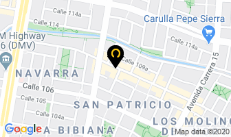 Mapa de La Petite Cocinas en Bogotá D.C
