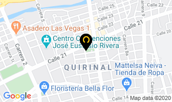 Mapa de La Piel en Neiva